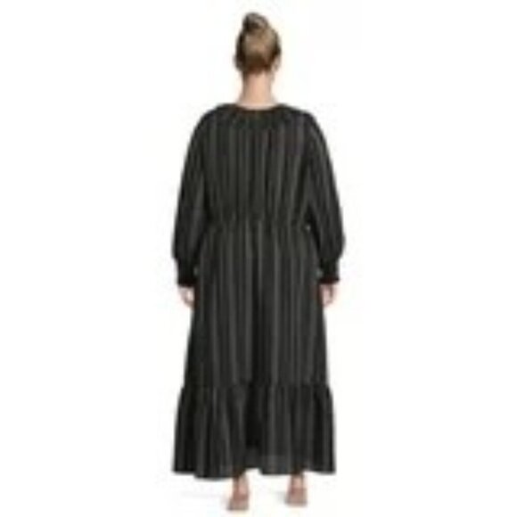 NEW Terra & Sky Women's Plus Peasant Tiered Long Sleeve Maxi Dress Size‎ 2X - Picture 2 of 13